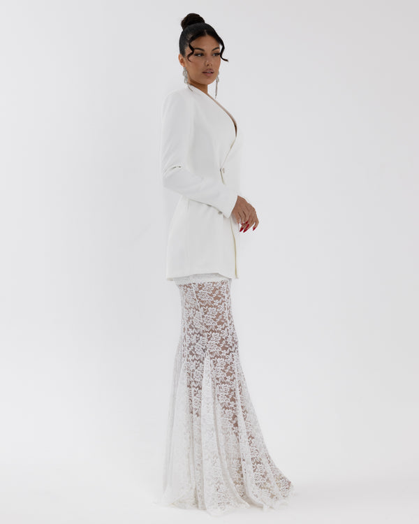 TIANA WHITE two pieces set