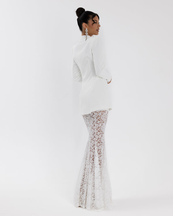TIANA WHITE two pieces set