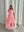 Pink tulle maxi dress