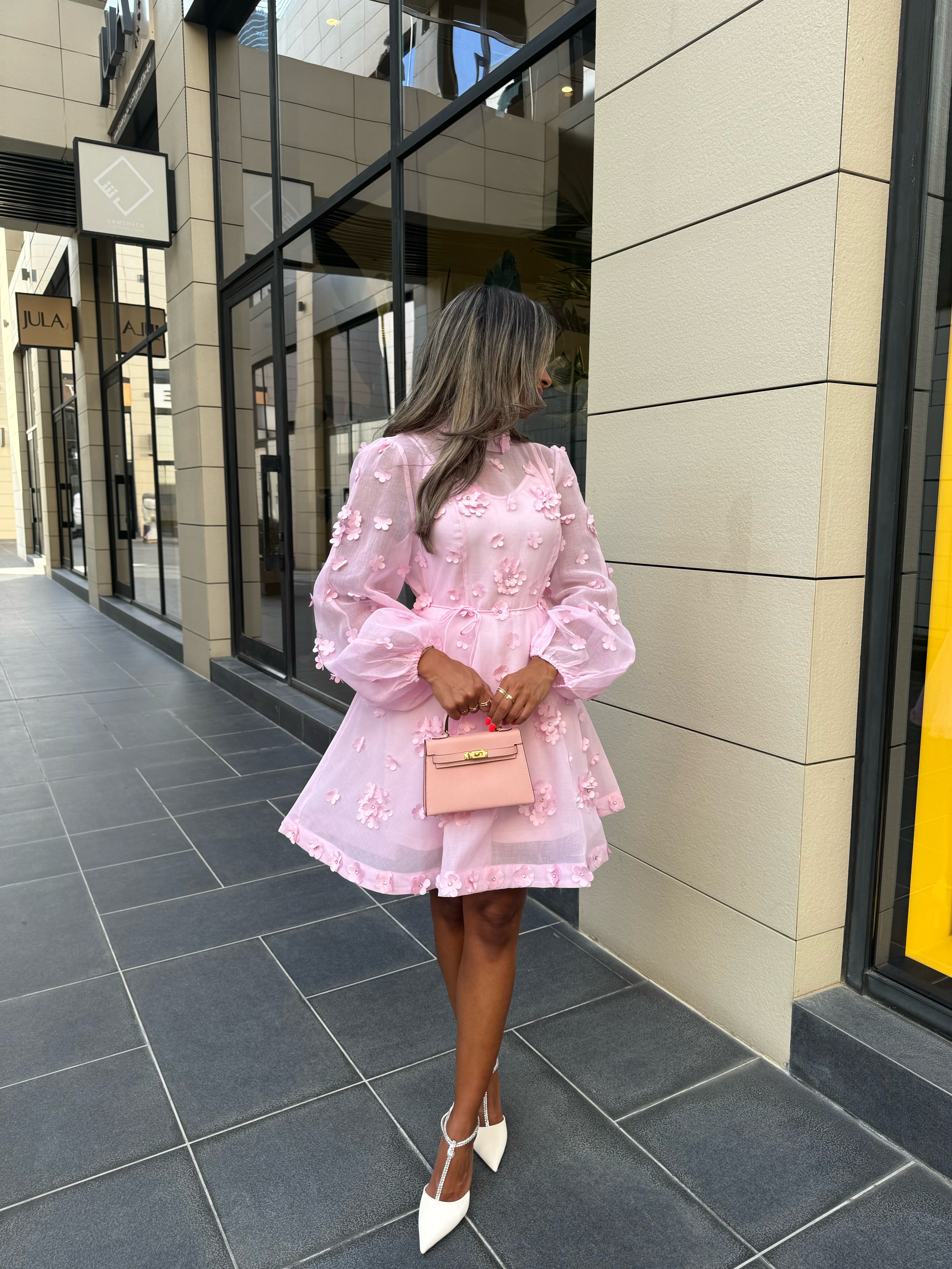 Pink Eid Dress JULA Line Pink Eid Dress JULA Line